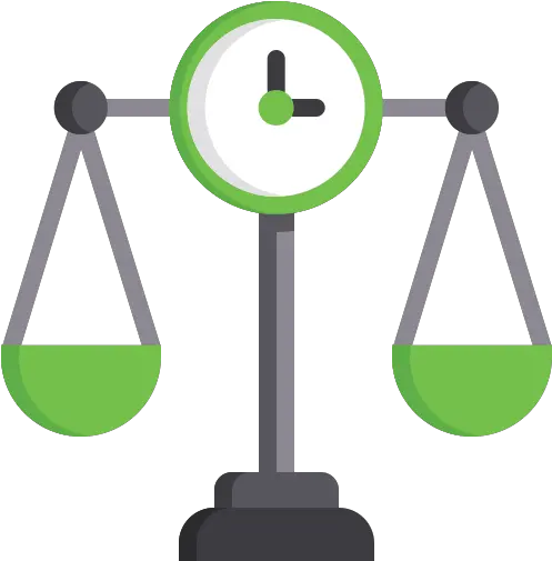 Time Balancing Icons Weighing Scale Png Balance Icon Png