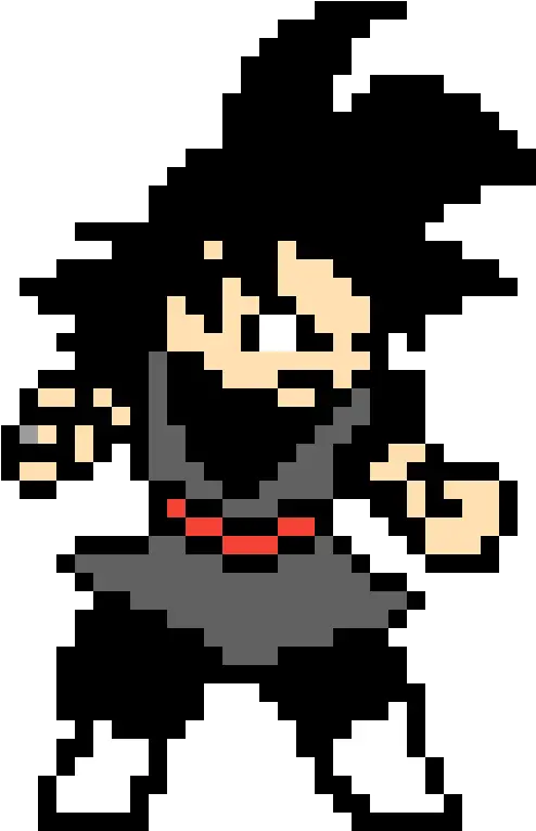 Pixilart 8bit Goku Black By Layman Patriarchal Cathedral Of Saints Constantine And Helena Png Goku Black Png