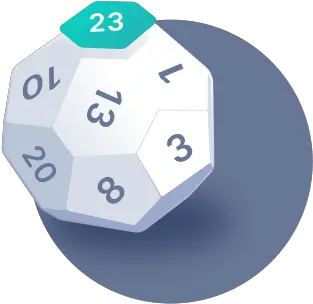 Our Research Iota Dot Png 20 Sided Die Icon