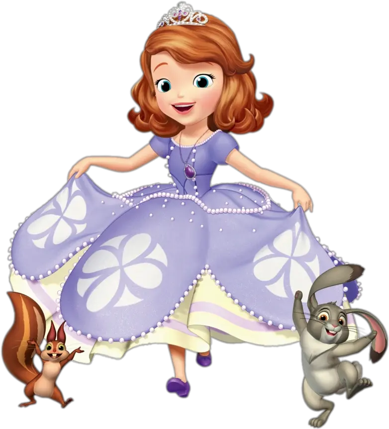 Check Out This Transparent Sofia The First Dancing With Sofia The First Png Squirrel Transparent Background