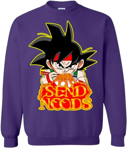 Bardock Send Noods Crewneck Sweater Dragon Ball Sweater Bardock Png Bardock Png