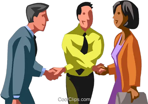 Business People Shaking Hands Royalty Free Vector Clip Art Png