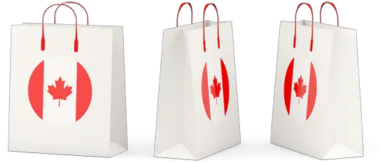 Shopping Bags Illustration Of Flag Canada Event Png Brown Bag Icon