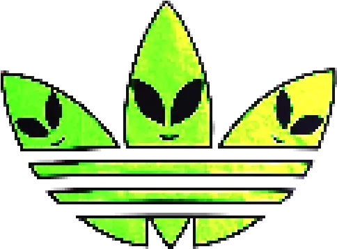 Tumblr Trippy Aesthetic Cartoon Characters Alien Adidas Logo Png Trippy Icon