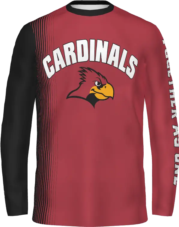 Sublimated Ls Performance Shirt The Png Cardinals