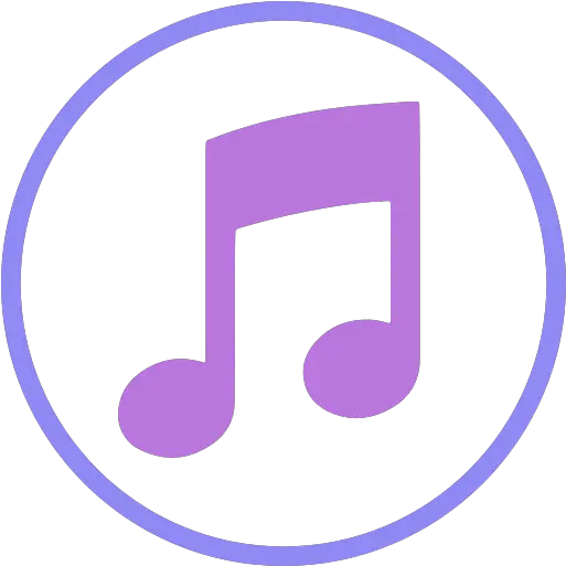 Logo Music Network Social Icon Itunes Store Black And White Png Lavender Logo