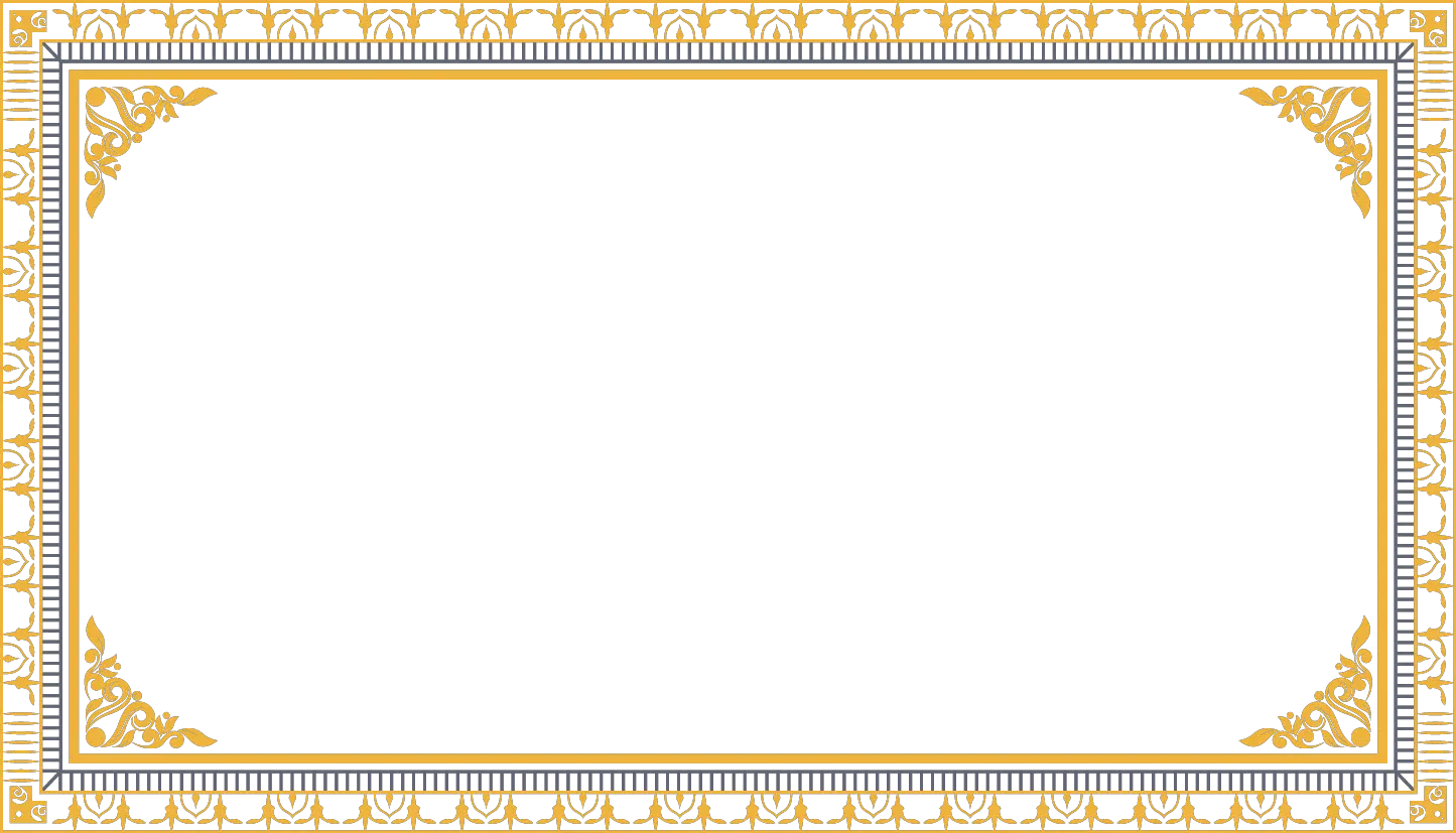 Frame Quadrado Dourado Png