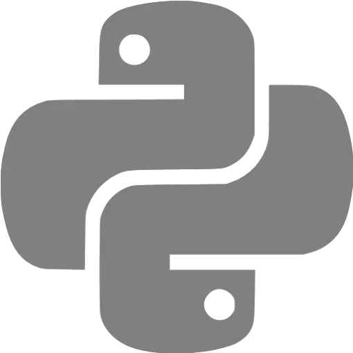 Gray Python Icon Png Images Python Python Logos