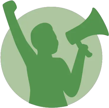 Women For Refugee Cheerleading Megaphone Png Lady Icon