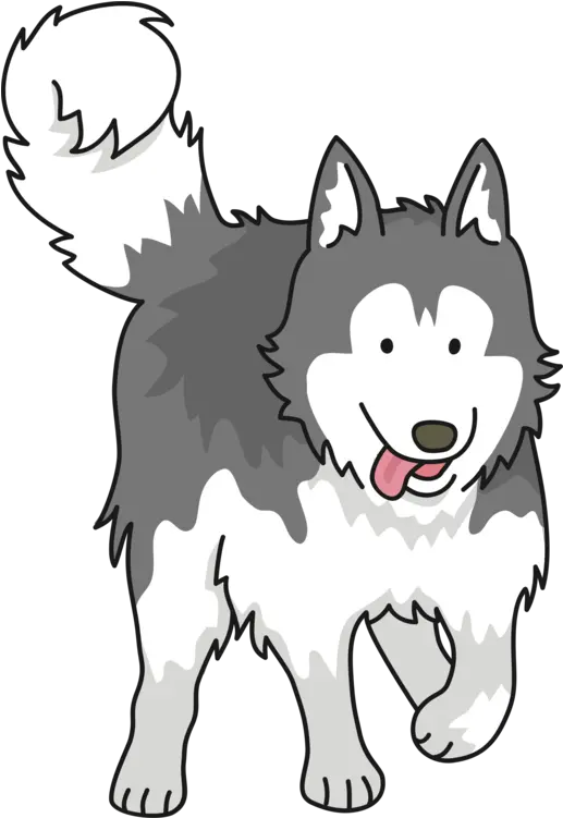 Line Art Head Siberian Husky Png Husky Dog Clipart Husky Png