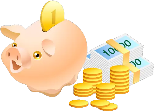 Cash Safe Money Coins Piggy Bank Pig Vector Icons Pig Money Png Piggy Bank Transparent