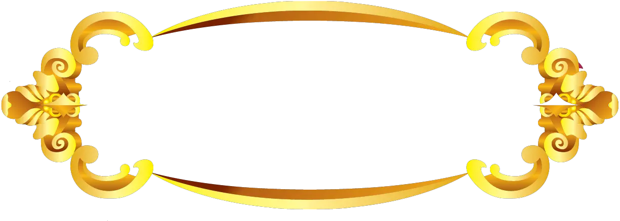 Golden Frame Png