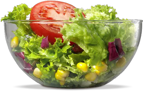 Mixed Greens Garnished Fresh Salad Full Size Png Veggie Bowl In Png Salad Png