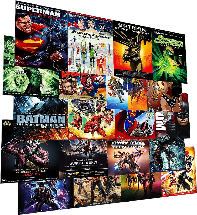 Dc Extended Universe Dc Universe Animated 01 Our Fictional Character Png Animated Folder Icon