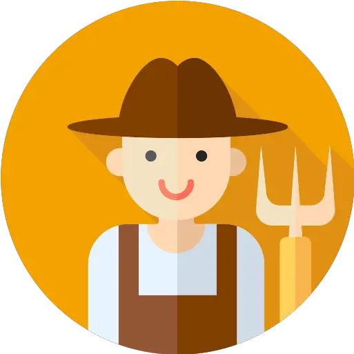 Farmer Vector Svg Icon Haystack Rock Png Farmer Png