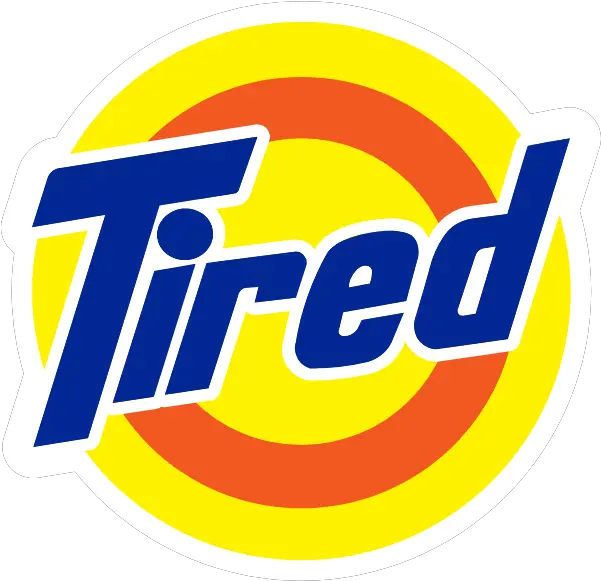 Tired Tide Logo Sticker Tide Png Tide Logo Png