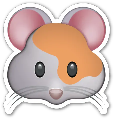 Emoji Stickers Hamster Emoji Png Hamster Png