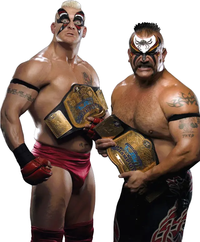 Animal U0026 Heidenreich Wwe Tag Champs Hulk Hogan Png Transparent