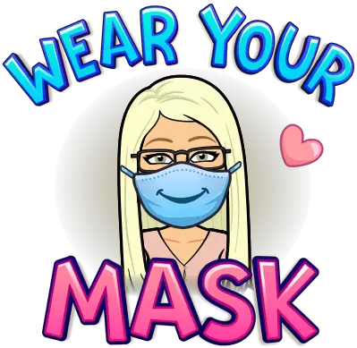 Edmondson Robin Home Wear Your Mask Bitmoji Png Robin Mask Png