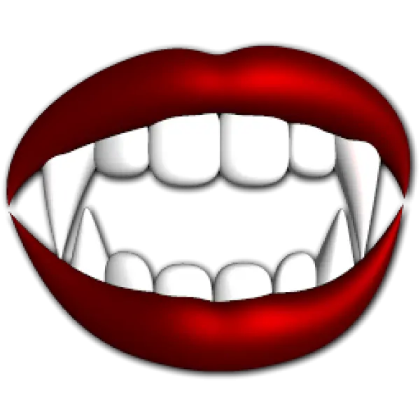 Download Free Png Cartoon Mouth With Fang Vampire Teeth Png Sharp Teeth Png