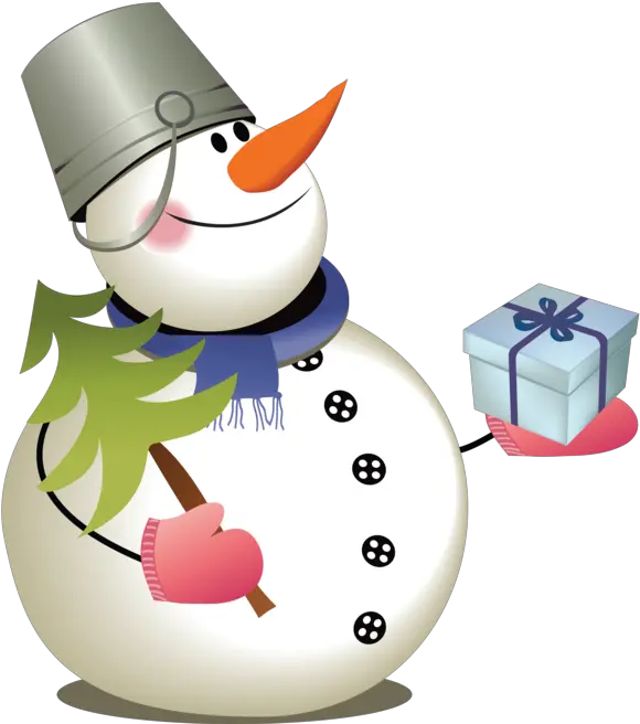 Santa Claus Christmas Snowman Png Transparent