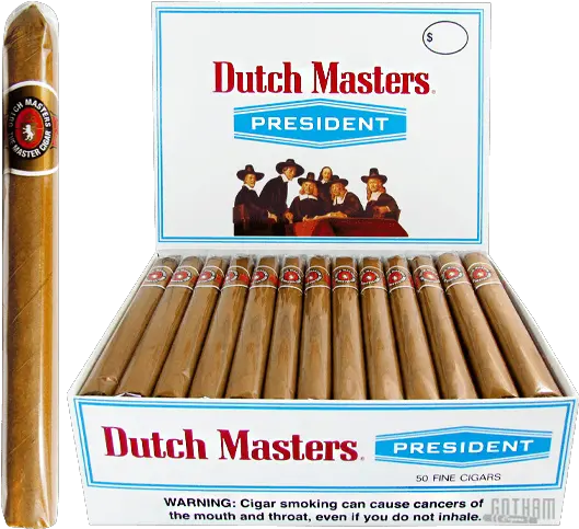 Smoking Cigar Png Dutch Masters President Box And Stick Dutch Masters Cigars Cigar Transparent