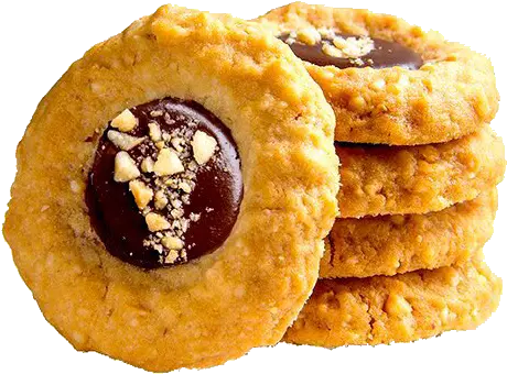 Çikolatal Nazar Boncuu Foodie Peanut Butter Cookie Png Nazar Boncugu Png