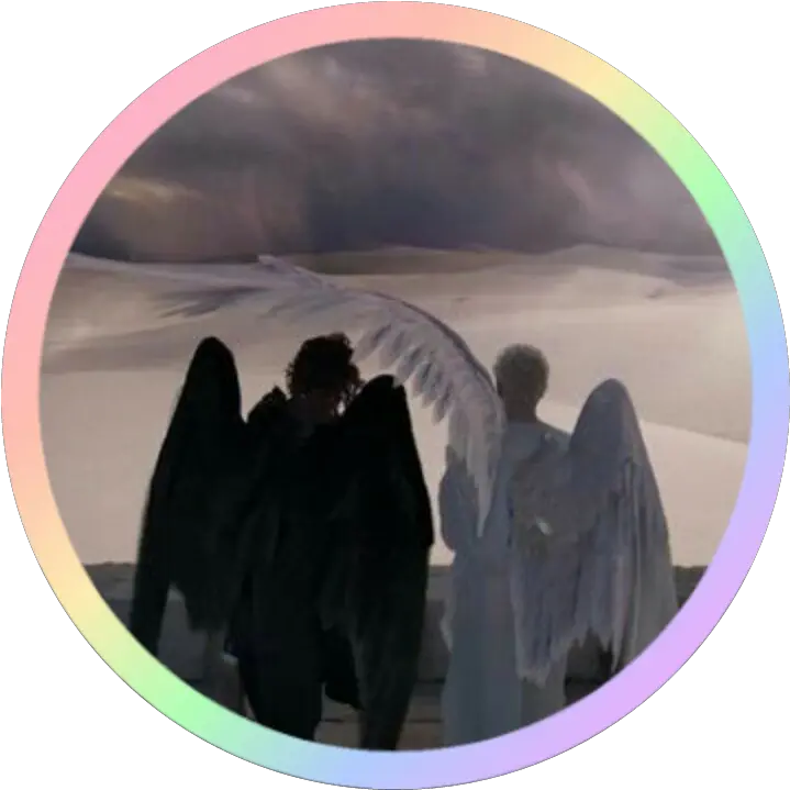 Goodomens Crowley Aziraphale Icon Image By Mitty Angel Png Prime Video Icon