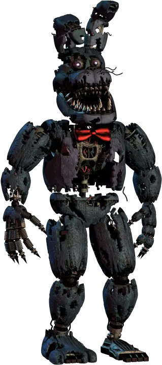 Download Five Nights Fnaf Fnaf Nightmare Bonnie Png Fnaf Png