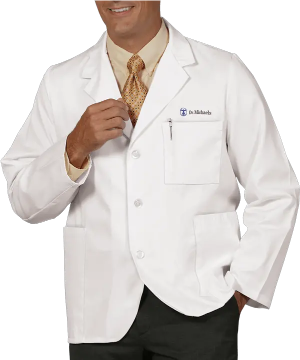 Fashion Seal Unisex 5 Pocket Consultant Lab Coat Bordado De Batas Medicas Png Lab Coat Png