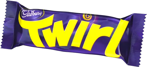 Cadbury Twirl Chocolate Bar 1 Cadbury Twirl Chocolate Bar 43g Png Chocolate Bar Transparent