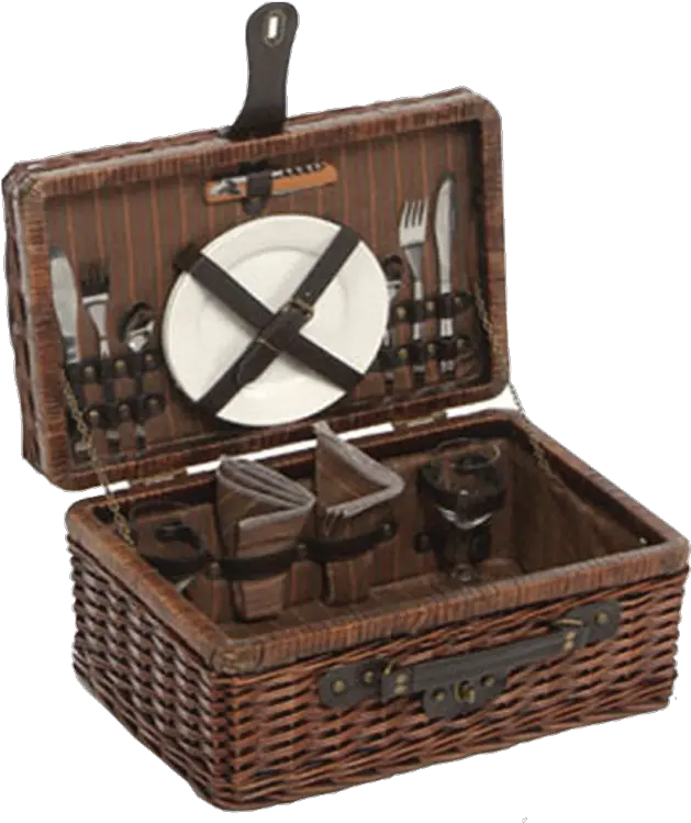 Picnic Basket Png Image Lifestyle Willow 2 Person Hamper Picnic Basket Png