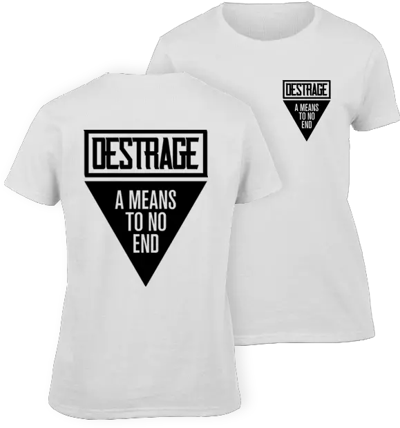 Black Logo Destrage Active Shirt Png Sold Out Logo