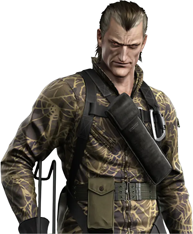 Snake Eater 3d Render Transparent Snake Eater Big Boss Png Solid Snake Transparent