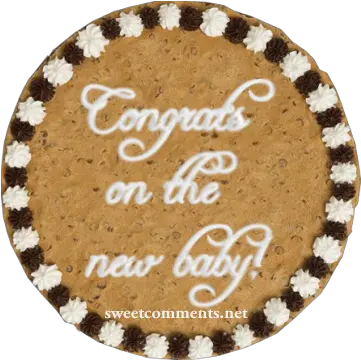 The Baby Congrats Cookie Cookies Picture For Facebooktumblr Valentines Cookie Cakes Png Plate Of Cookies Png