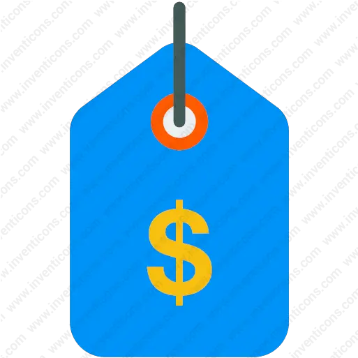 Download Dollar Tag Vector Icon Inventicons Vertical Png Label Tag Icon