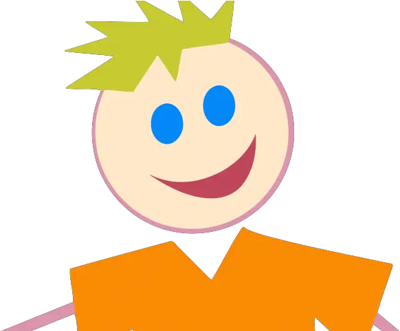 Smiley Clipart Child 1 Czerwca Dzie Dziecka Png Stick Figure With Clothes Laughing Face Png