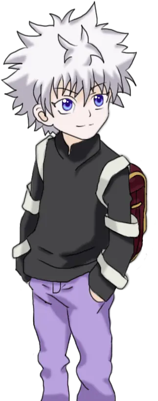 Killua Anime Transparent Png Clipart Killua Transparent Hunter X Hunter Killua Png