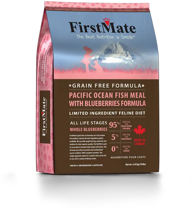 Pacific Ocean Fish Wblueberries Firstmate Singapore First Mate Cat Food Png Ocean Fish Png