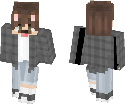 Composite Material Png Image Male Chibi Minecraft Skin Transparent Dog Filter