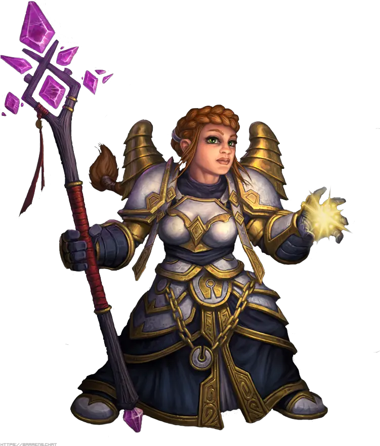 Transparent Background Rendered Pngs U2022 Wow Classic Female Dwarf World Of Warcraft Warrior Transparent Background