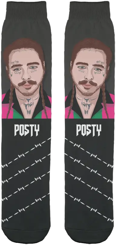 Post Malone Socks Sock Png Post Malone Png