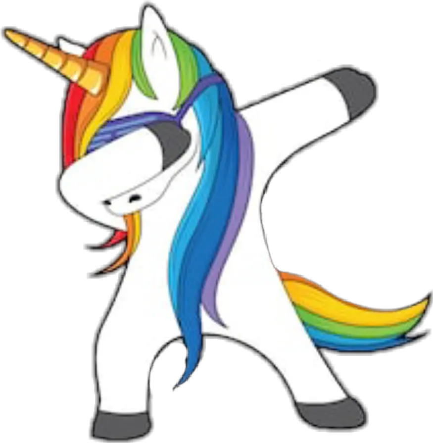 Hd Dabbing Unicorn Svg Free Png Dab Png