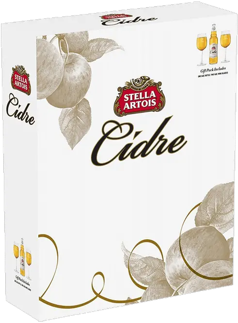 Stella Artois Cidre 2 Glasses Stella Artois Png Stella Artois Logo Png