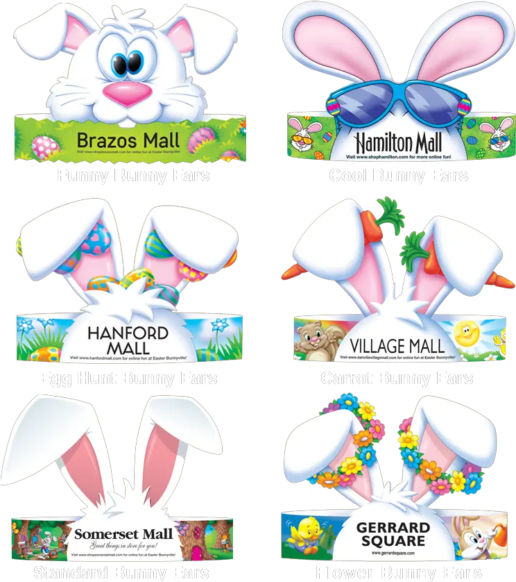 Mall Media Kids Usa Bunny Ears Cartoon Png Bunny Ears Transparent