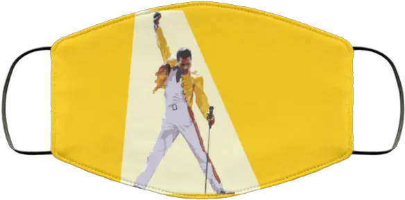 Freddie Mercury Face Mask Washable Reusable Freddie Mercury Face Mask Png Freddie Mercury Png