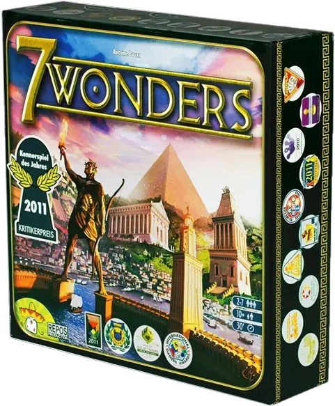 7 Wonders Board Game Seven Wonders Board Game Png Board Game Png