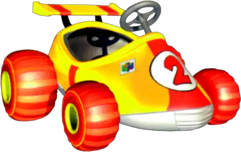 Car Super Mario Wiki The Mario Encyclopedia Diddy Kong Racing Car Png Race Car Png