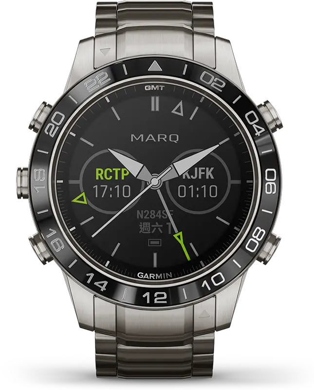 Marq Aviator Garmin Marq Aviator Watch Png Aviator Png