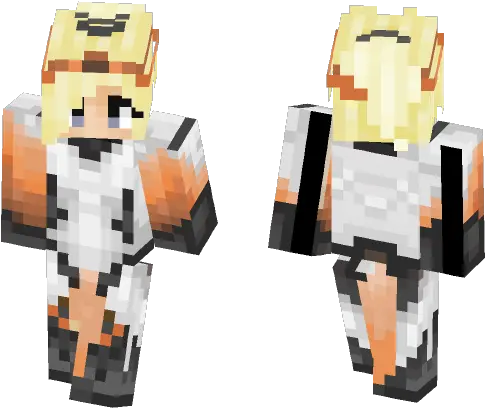 Download Mercy Overwatch Minecraft Skin For Free Minecraft Overwatch Mercy Skin Png Mercy Overwatch Png